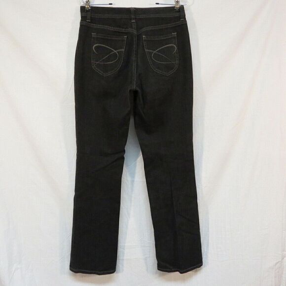 Chico's Platinum Quartz Jean Black Jeans Size 0 Regular - Picture 2 of 3